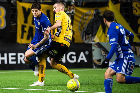 Sundsvalls David Batanero och Elfsborgs Ibrahim Dresevic