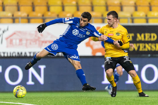 Sundsvalls David Haro Iniesta och Elfsborgs Jesper Manns