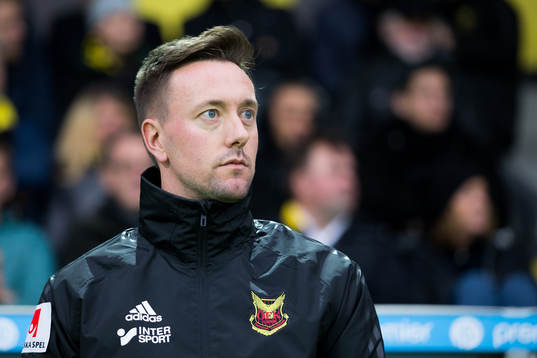Östersunds tränare Ian Burchnall