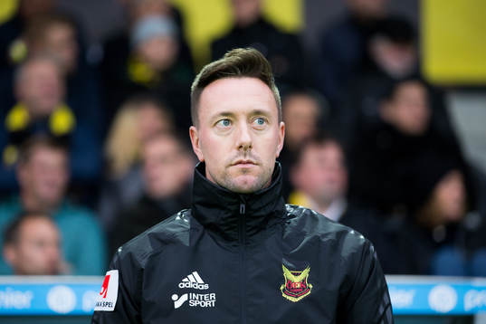 Östersunds tränare Ian Burchnall