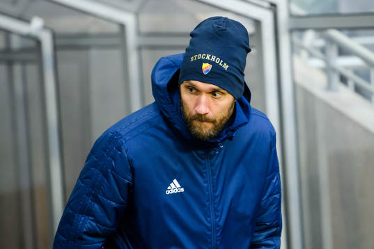 Djurgårdens målvakt Andreas Isaksson före