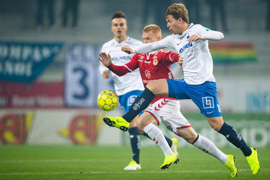 Norrköpings Alexander Fransson och Kalmars Nils Fröling