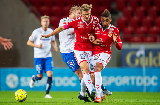 Kalmars Viktor Elm och Mikael Dyrestam samt Norrköpings