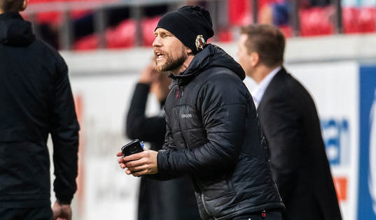 Kalmars assisterende tränare Henrik Rydström