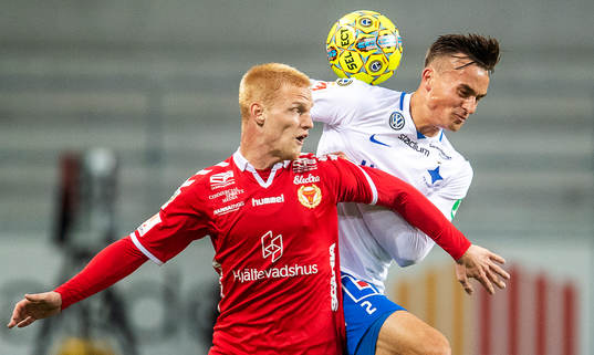 Kalmars Nils Fröling  och Norrköpings Henrik Castegren