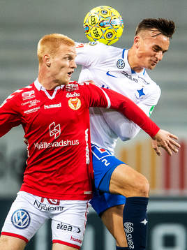 Kalmars Nils Fröling  och Norrköpings Henrik Castegren
