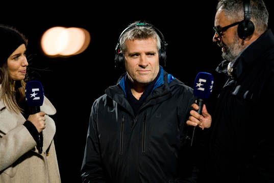 Susanne Furøy Wergeland, host of Eurosport, Tor Ole