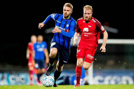 Vadim Demidov of Stabæk and Henrik Kjelsrud Johansen of
