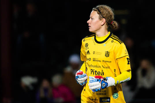 Piteås målvakt Cajsa Andersson