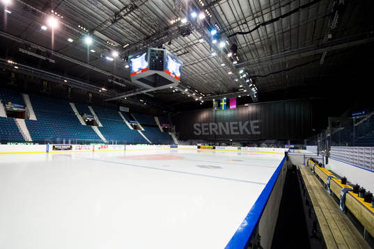 Interiör av hovet innan