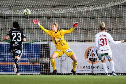 Piteås målvakt Cajsa Andersson