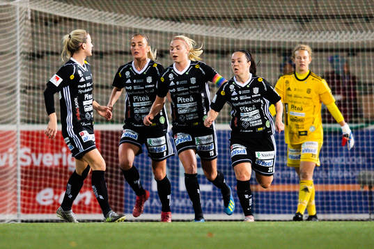 Piteås Julia Karlenäs och June Pedersen deppar