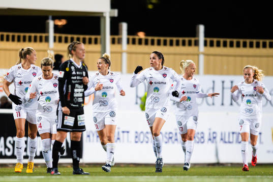 Rosengårds Anja Mittag och Rosengårds Simone Boye