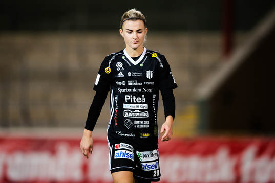 Piteås Emelie Lövgren deppar