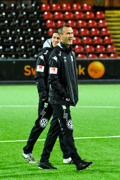 IFK Göteborgs assisterande tränare Hannes Stiller och