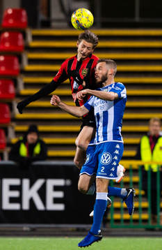 Brommapojkarnas Johan Falkmar och IFK Göteborgs Emil