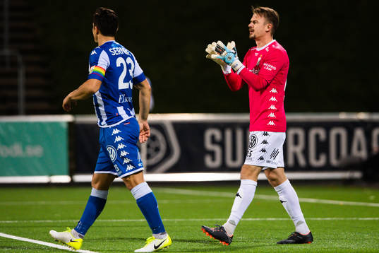 IFK Göteborgs målvakt Erik Dahlin