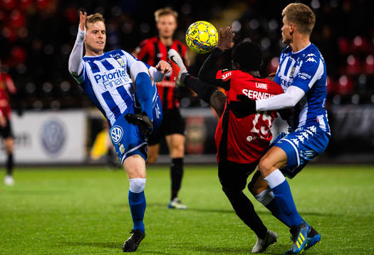 IFK Göteborgs Victor Wernersson in kamp med