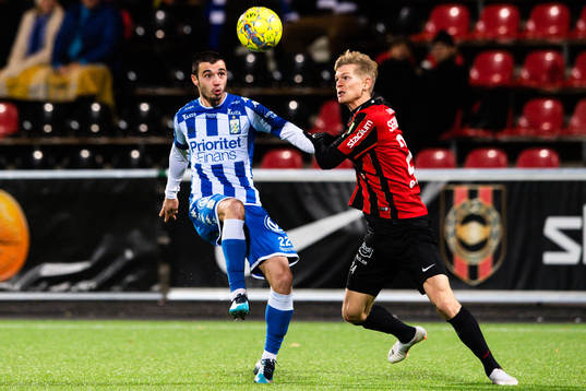 IFK Göteborgs Giorgi Kharaishvili och Brommapojkarnas