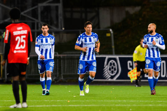 IFK Göteborgs Giorgi Kharaishvili , David Boo Wiklander