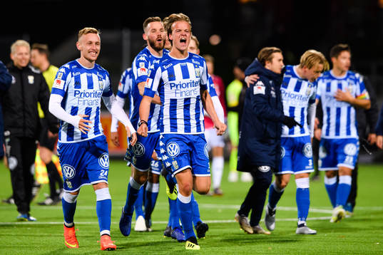 IFK Göteborgs Sebastian Ohlsson och August Erlingmark