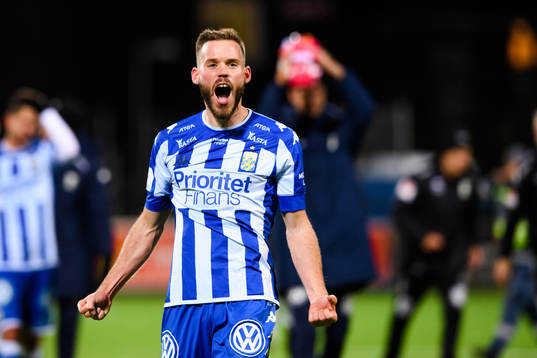 IFK Göteborgs Emil Salomonsson jublar