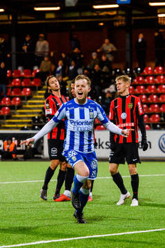 IFK Göteborgs Victor Wernersson jublar