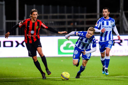 Brommapojkarnas Johan Falkmar och IFK Göteborgs Victor