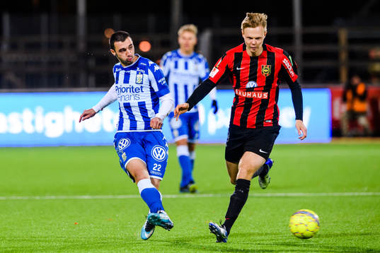 IFK Göteborgs Giorgi Kharaishvili och Brommapojkarnas