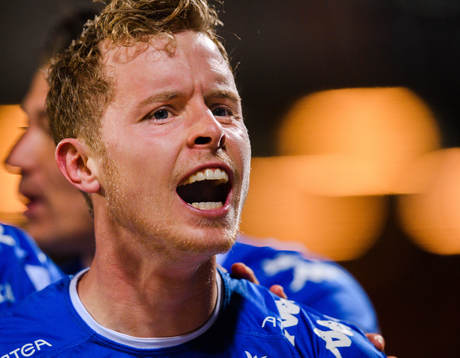 IFK Göteborgs Victor Wernersson jublar