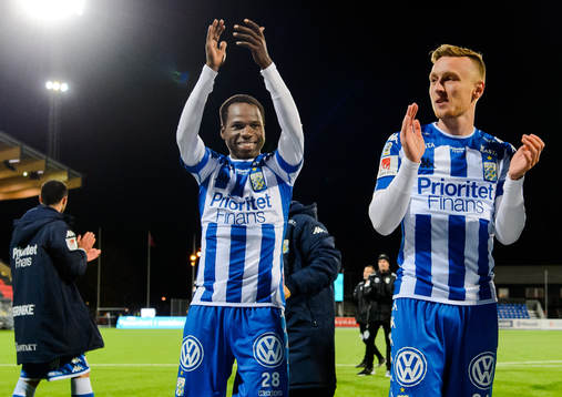 IFK Göteborgs Alhassan Yusuf jublar