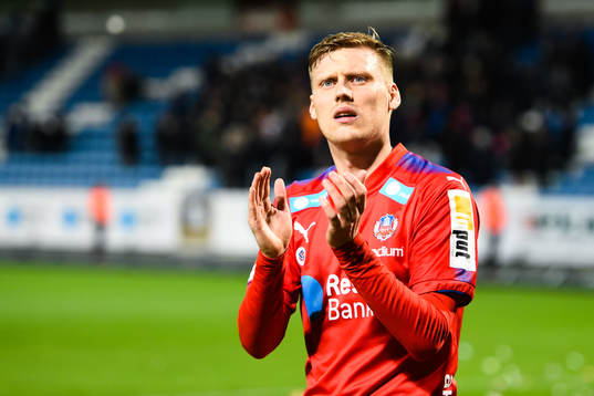 Helsingborgs Andri Runar Bjarnason deppar