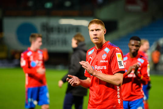 Helsingborgs Markus Holgersson deppar
