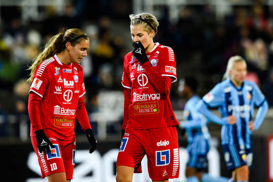 Linköpings Lina Hurtig deppar
