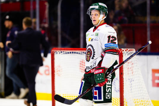 Frölundas Max Friberg deppar