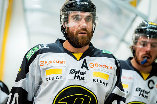 Jacob Lagacé of Stavanger Oilers