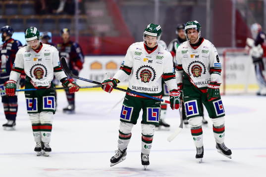 Frölundas spelare deppar