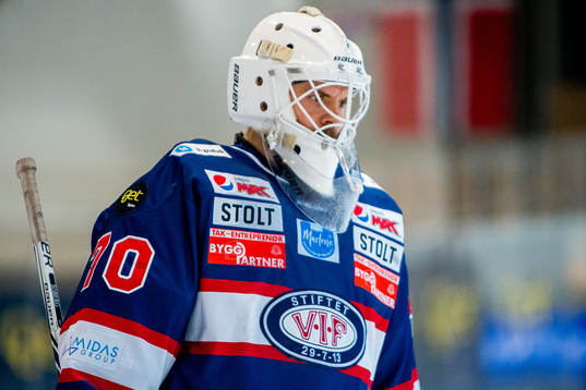Goaltender Steffen Søberg of Vålerenga