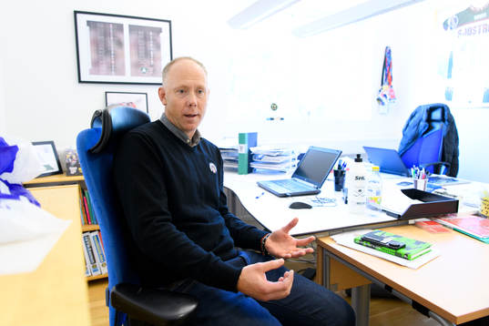 Mikael Ström, utvecklingsansvarig för Academy och ungdom