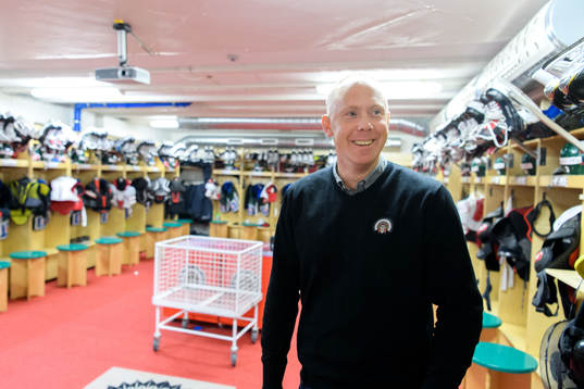 Mikael Ström, utvecklingsansvarig för Academy och ungdom