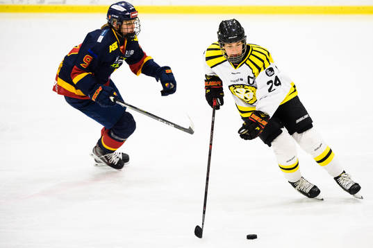 Brynäs Erika Grahm och Djurgårdens Josefin Bouveng