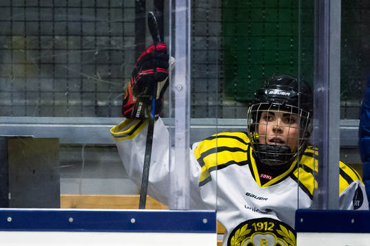Brynäs Andrea Cordoba deppar i utvisningsbåset