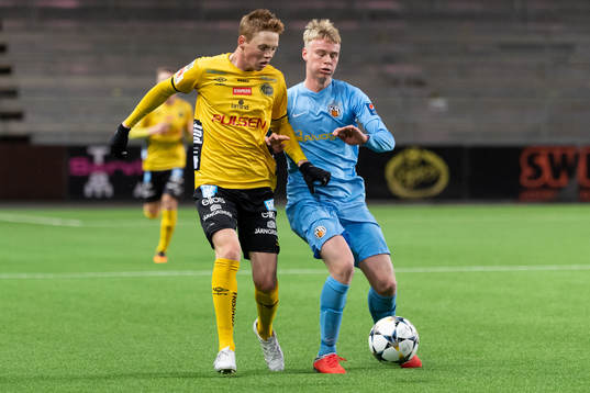 Elfsborgs Jesper Sandberg Hesselgren och KR Reykjaviks