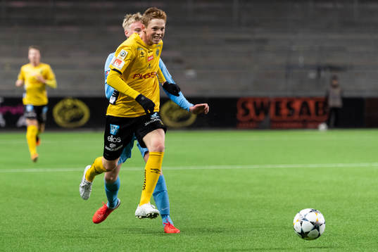 Elfsborgs Jesper Sandberg Hesselgren och KR Reykjaviks