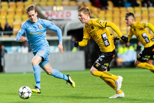 Elfsborgs Jesper Sandberg Hesselgren och KR Reykjaviks