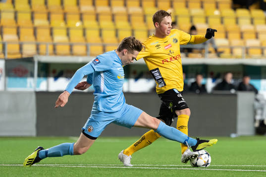 Elfsborgs Jesper Sandberg Hesselgren och KR Reykjaviks