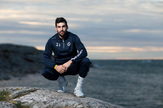 Skärgårdens hockeys Ivan Hodulov från Bulgarien
