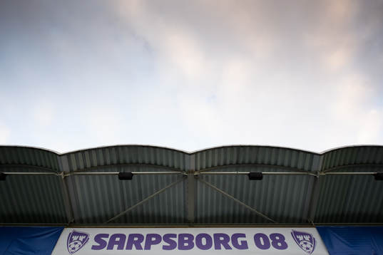General interior view of Sarpsborg Stadion