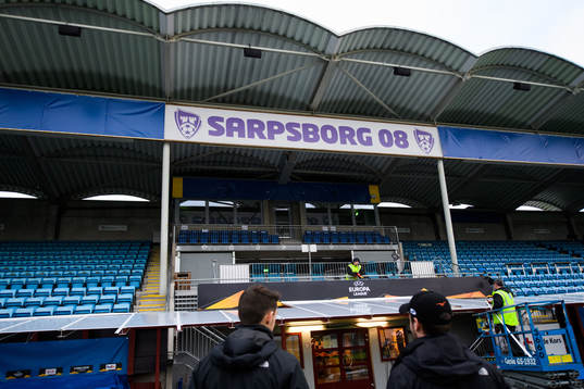 General interior view of Sarpsborg Stadion