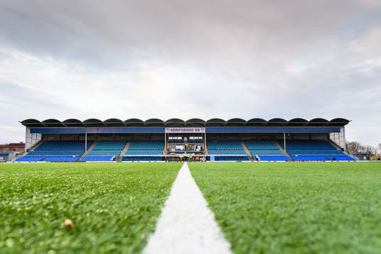 General interior view of Sarpsborg Stadion